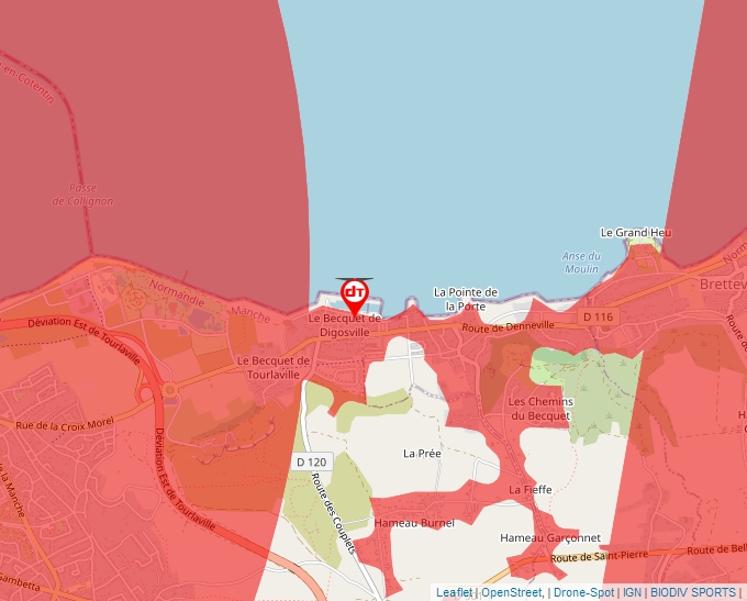 Carte Géoportail pour les drones de loisir