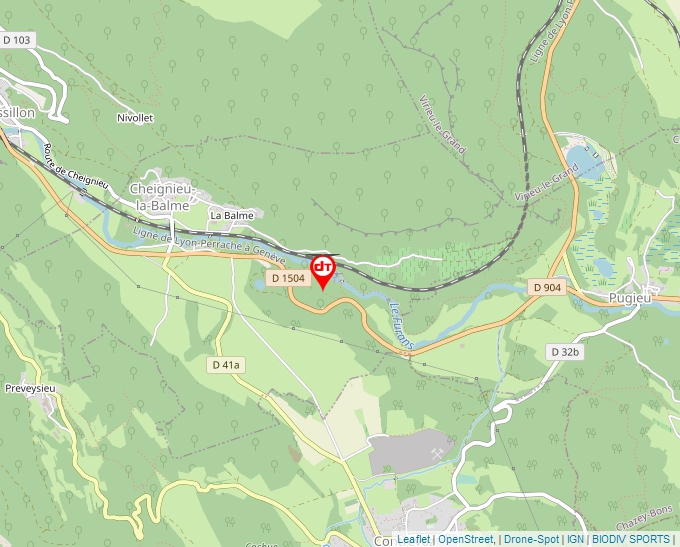 Carte Géoportail pour les drones de loisir