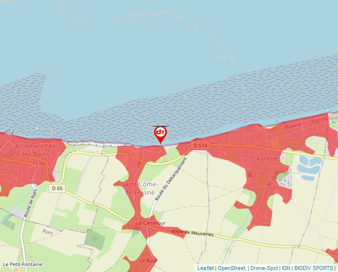 Carte Géoportail pour les drones de loisir