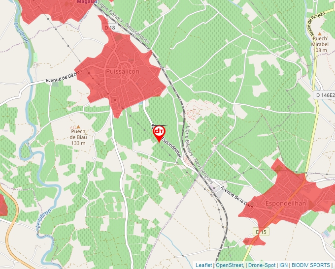 Carte Géoportail pour les drones de loisir