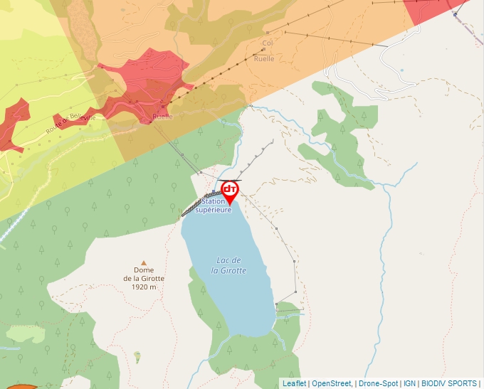 Carte Géoportail pour les drones de loisir