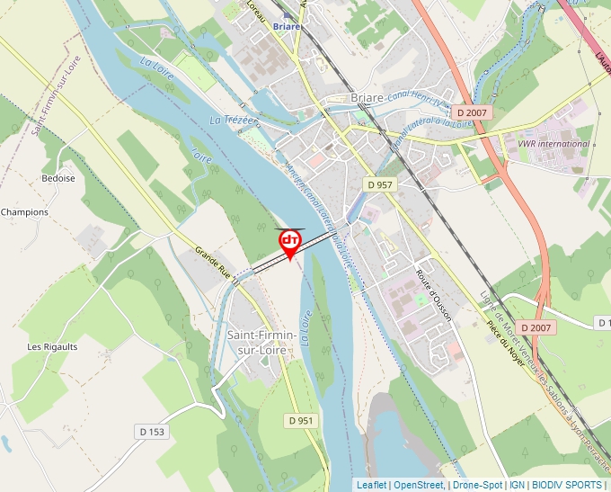 Carte Géoportail pour les drones de loisir