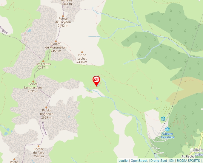 Carte Géoportail pour les drones de loisir