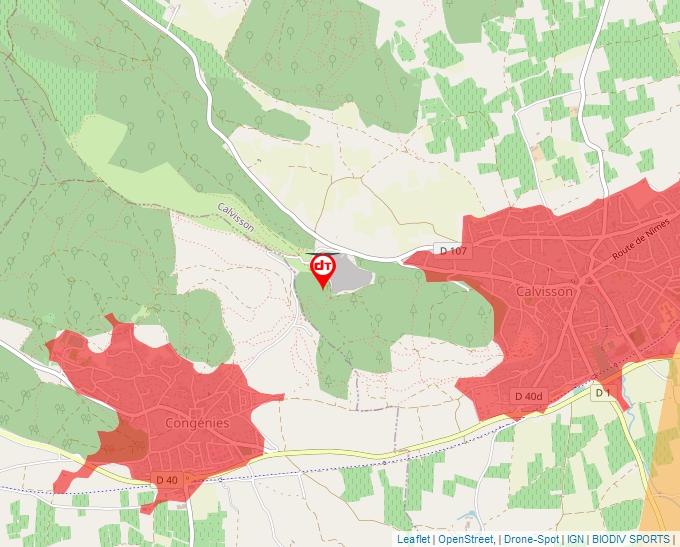 Carte Géoportail pour les drones de loisir