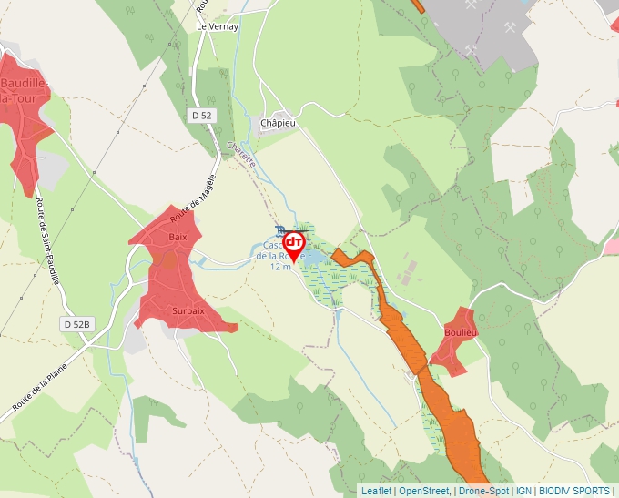 Carte Géoportail pour les drones de loisir