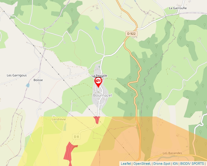 Carte Géoportail pour les drones de loisir