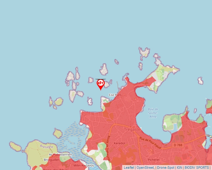 Carte Géoportail pour les drones de loisir