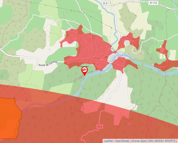 Carte Géoportail pour les drones de loisir