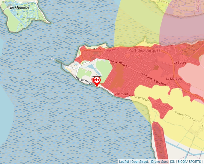 Carte Géoportail pour les drones de loisir