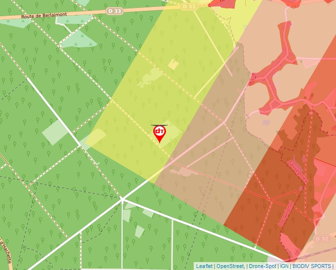 Carte Géoportail pour les drones de loisir