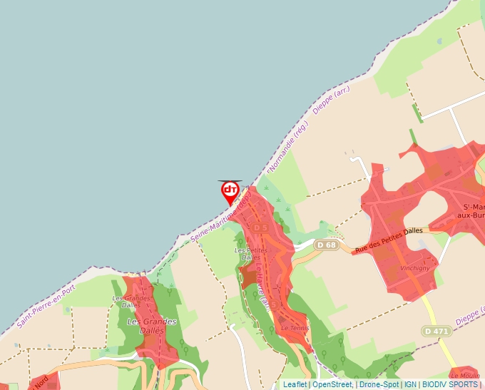 Carte Géoportail pour les drones de loisir