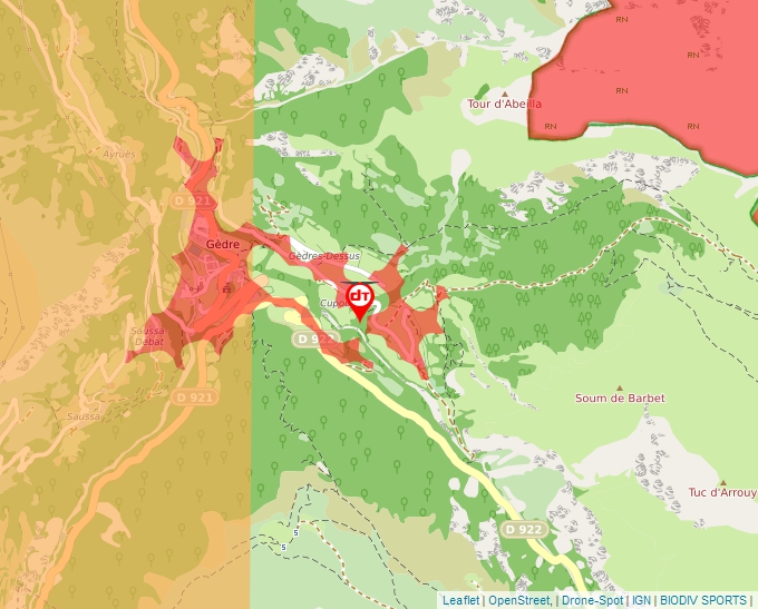Carte Géoportail pour les drones de loisir