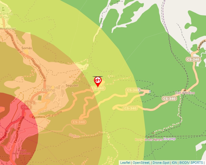 Carte Géoportail pour les drones de loisir