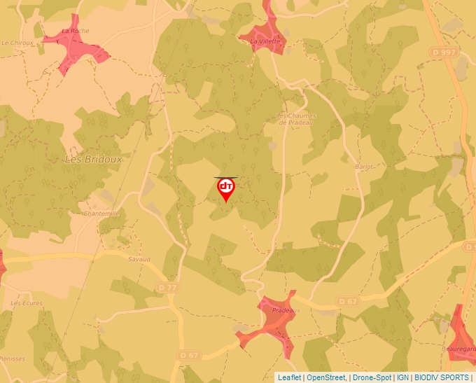 Carte Géoportail pour les drones de loisir