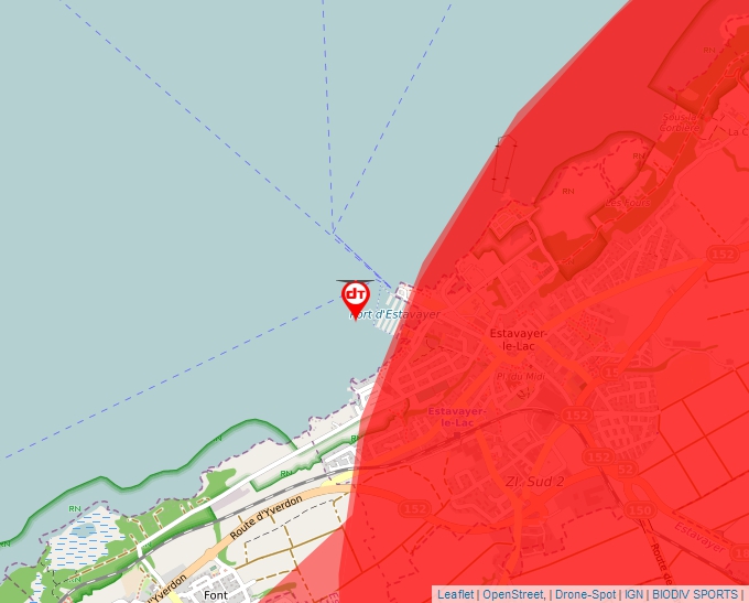Carte Géoportail pour les drones de loisir