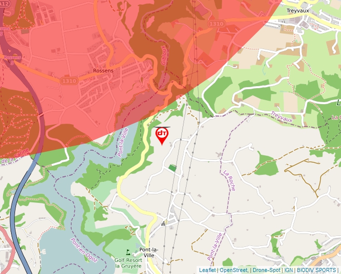 Carte Géoportail pour les drones de loisir