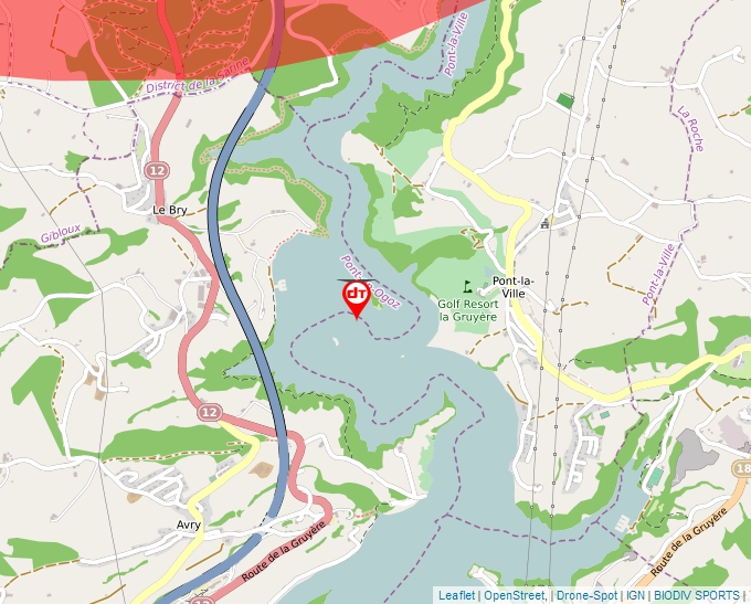 Carte Géoportail pour les drones de loisir