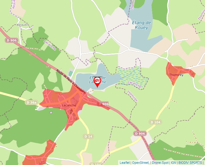 Carte Géoportail pour les drones de loisir