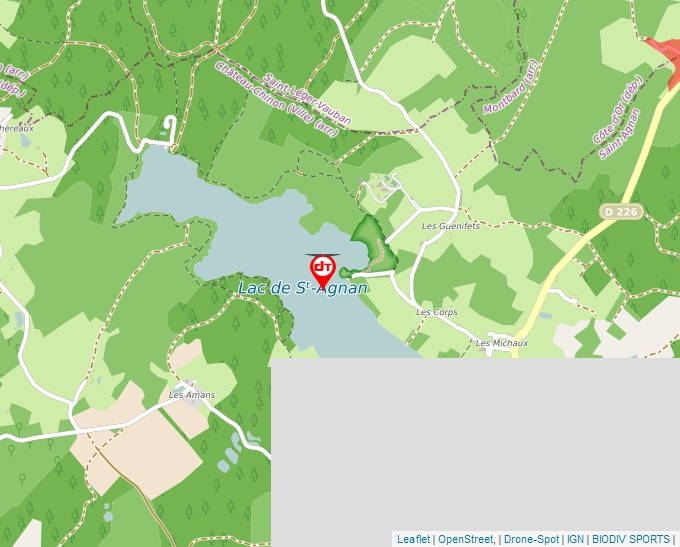 Carte Géoportail pour les drones de loisir