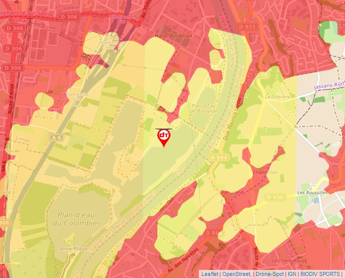 Carte Géoportail pour les drones de loisir