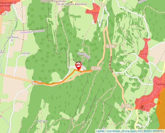 Carte Géoportail pour les drones de loisir