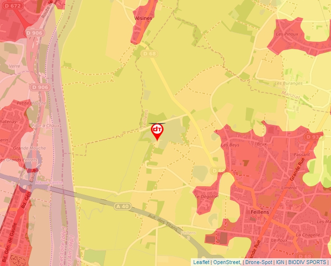 Carte Géoportail pour les drones de loisir