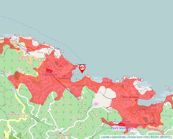 Carte Géoportail pour les drones de loisir