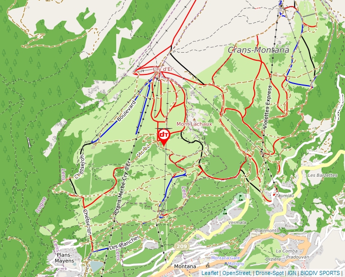 Carte Géoportail pour les drones de loisir