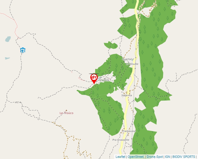 Carte Géoportail pour les drones de loisir