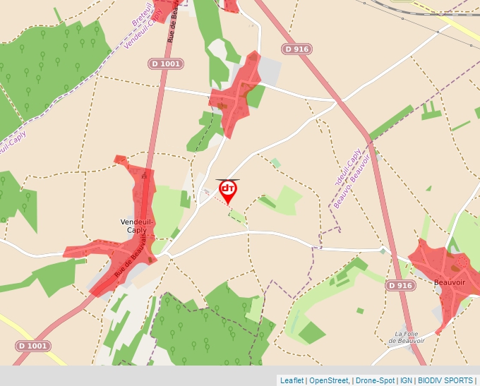 Carte Géoportail pour les drones de loisir