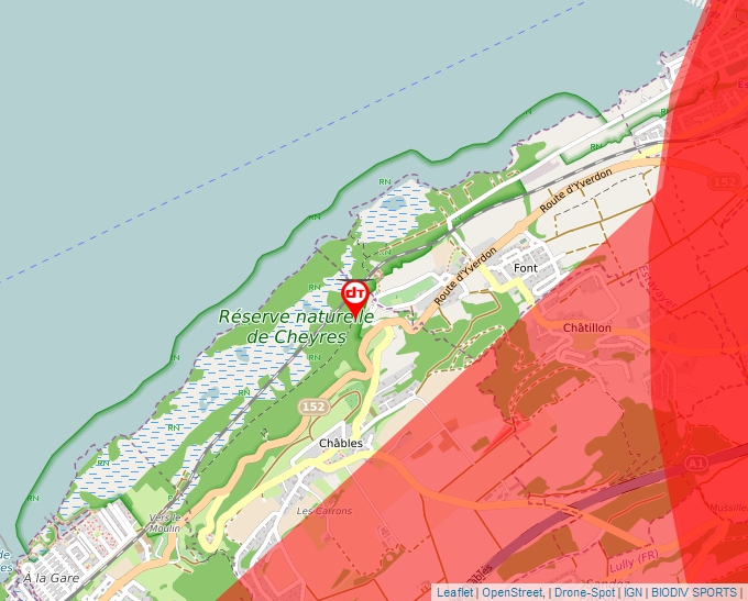Carte Géoportail pour les drones de loisir