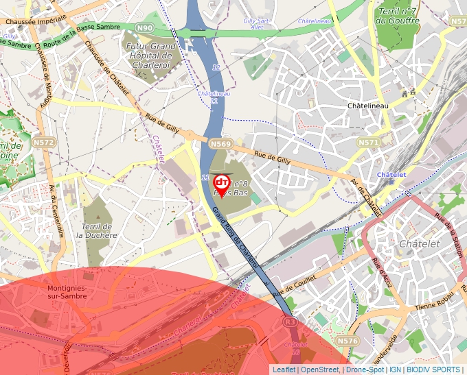 Carte Géoportail pour les drones de loisir