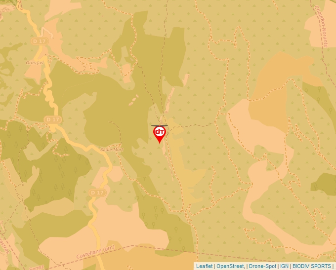 Carte Géoportail pour les drones de loisir