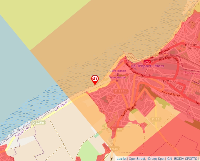 Carte Géoportail pour les drones de loisir