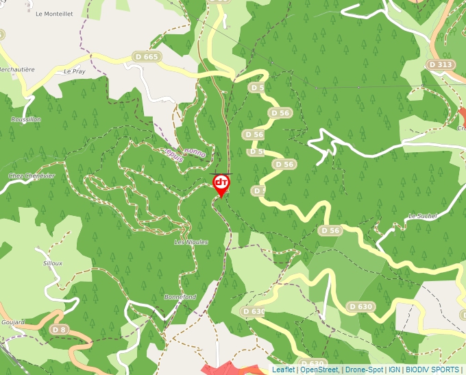 Carte Géoportail pour les drones de loisir