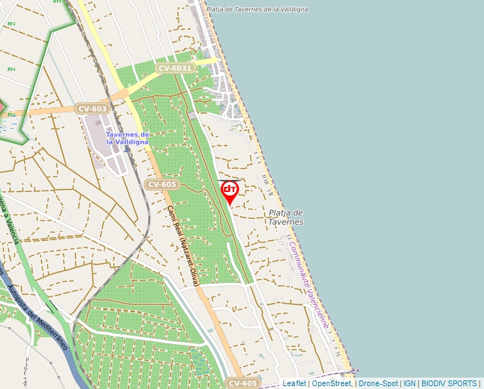 Carte Géoportail pour les drones de loisir