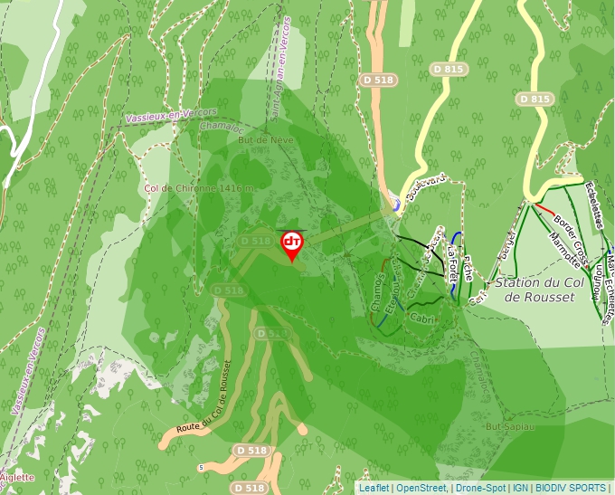 Carte Géoportail pour les drones de loisir