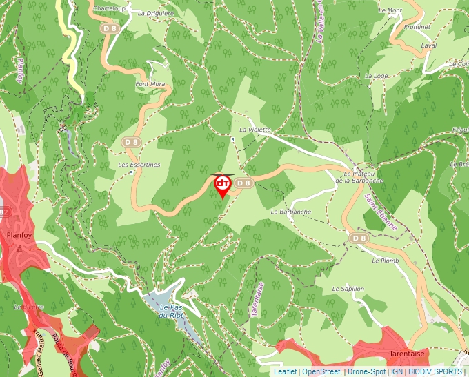 Carte Géoportail pour les drones de loisir