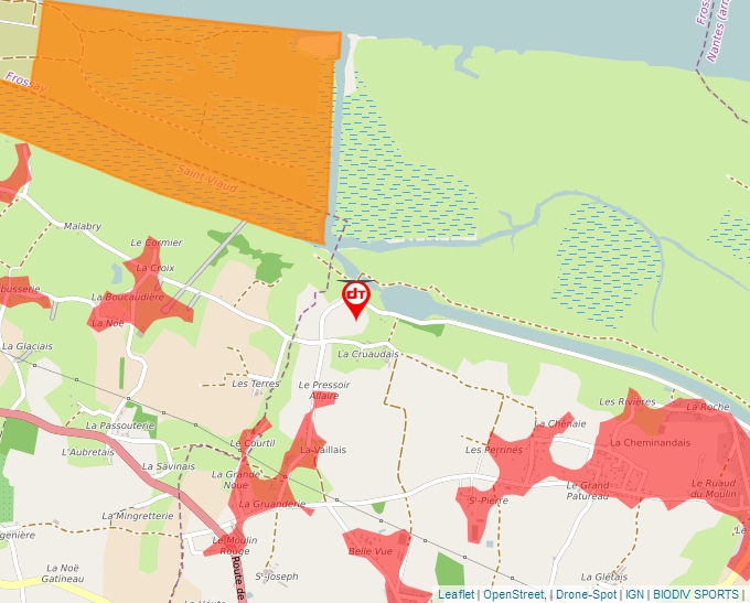 Carte Géoportail pour les drones de loisir