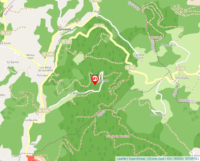 Carte Géoportail pour les drones de loisir