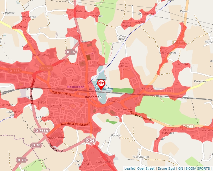 Carte Géoportail pour les drones de loisir