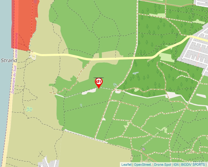 Carte Géoportail pour les drones de loisir