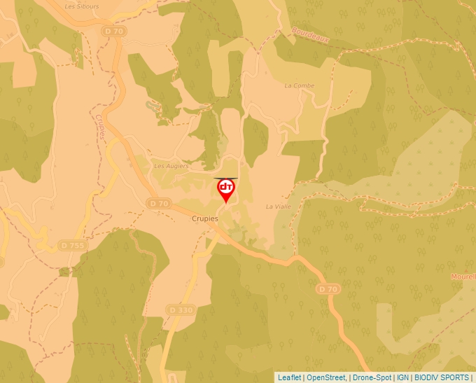 Carte Géoportail pour les drones de loisir