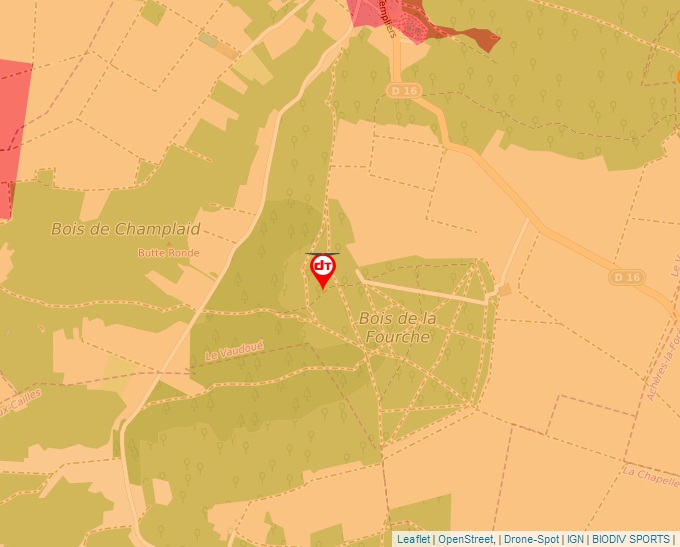 Carte Géoportail pour les drones de loisir