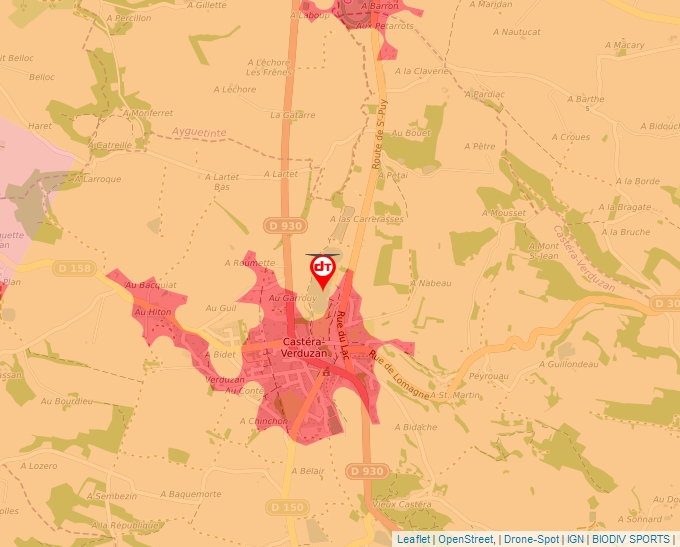 Carte Géoportail pour les drones de loisir