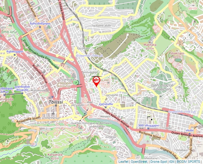 Carte Géoportail pour les drones de loisir