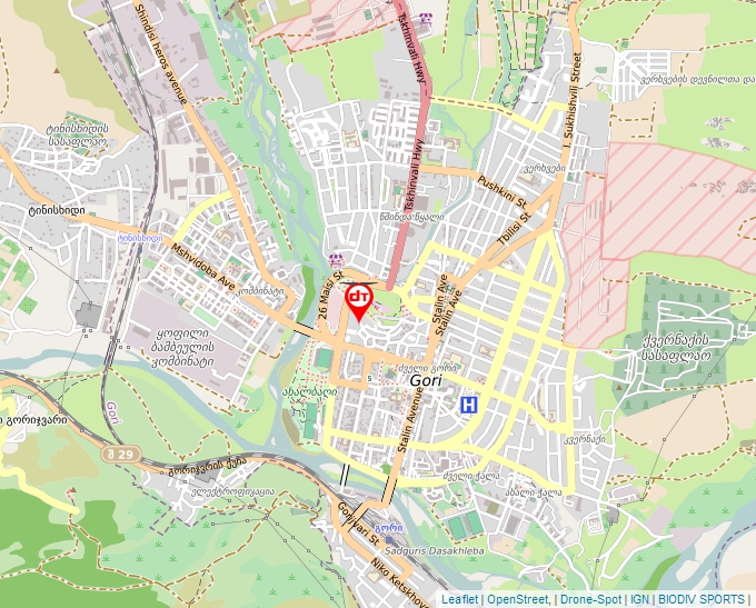 Carte Géoportail pour les drones de loisir