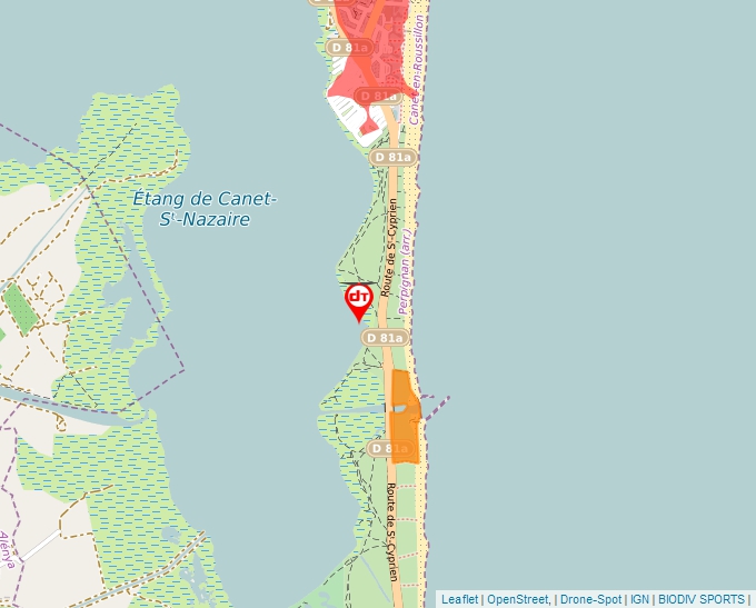 Carte Géoportail pour les drones de loisir