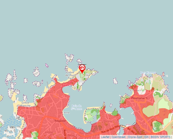 Carte Géoportail pour les drones de loisir
