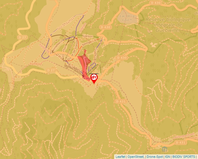 Carte Géoportail pour les drones de loisir